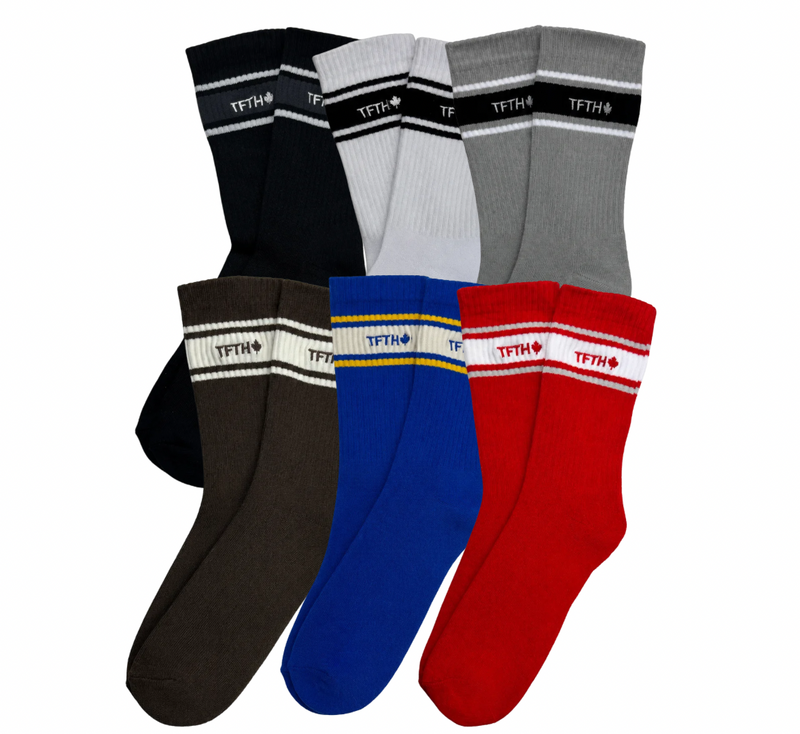 TFTH Crew Sock 6 Pack