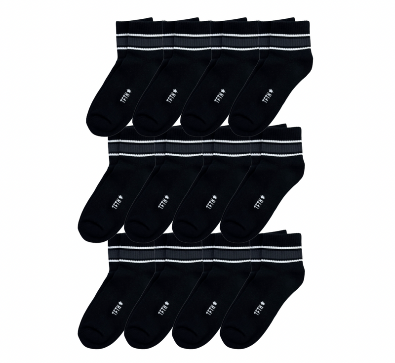 TFTH Quarter Sock 12 Pack