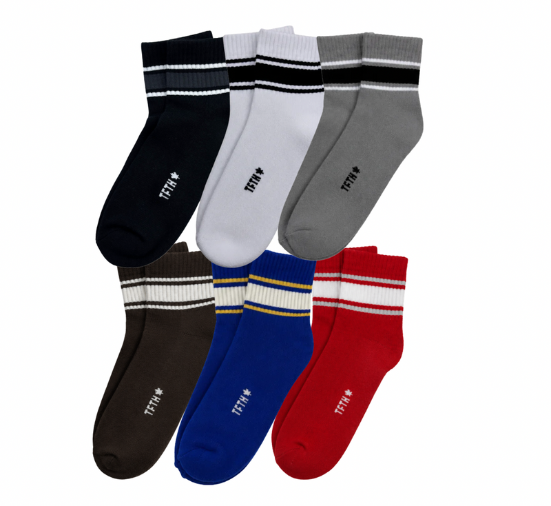 TFTH Quarter Sock 6 Pack