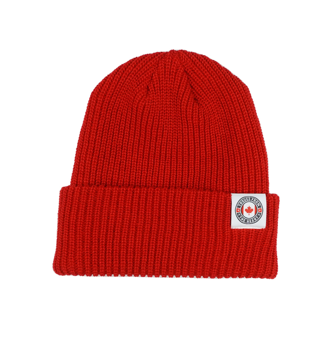 red toque pop of red